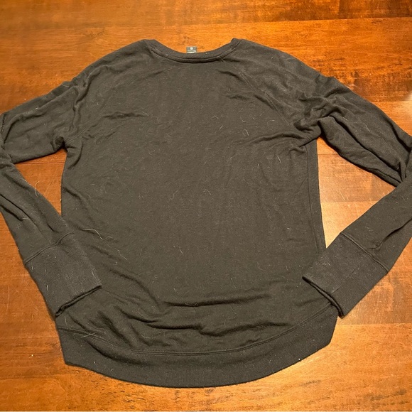 Athleta Black Long Sleeve Top- XS - Picture 3 of 5